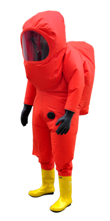 重型防化服(全封闭防化服、消防员一级化学防护服装）