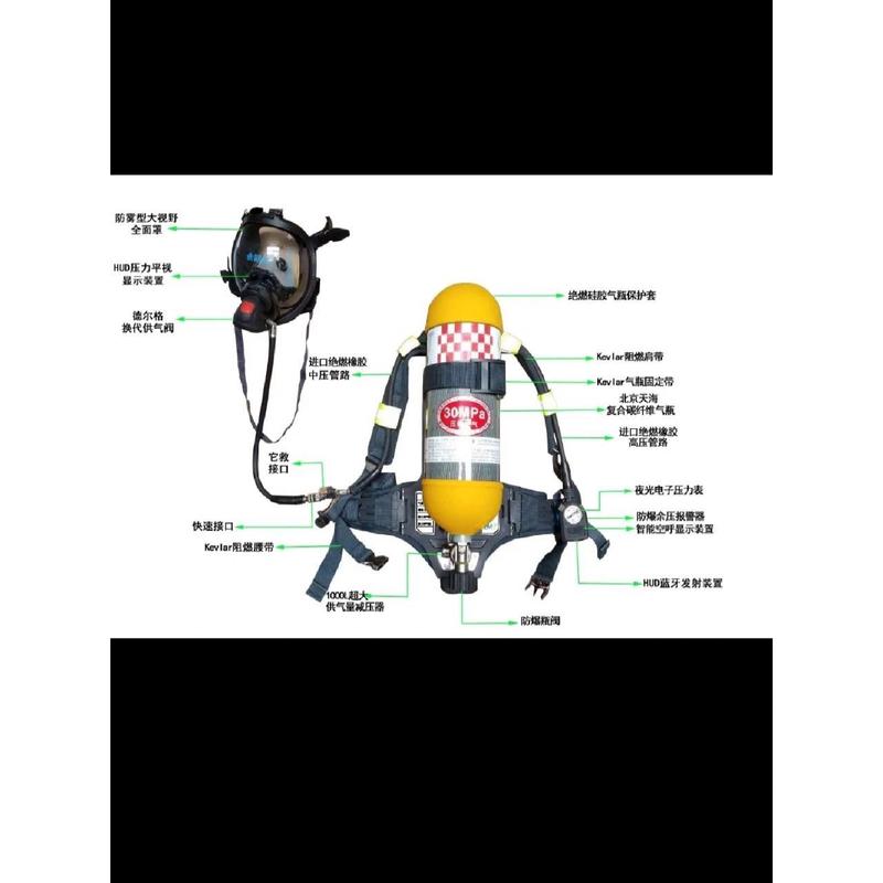 呼吸器空气瓶可使用多长时间呢_呼吸器空气供给容量多少升_空气呼吸器