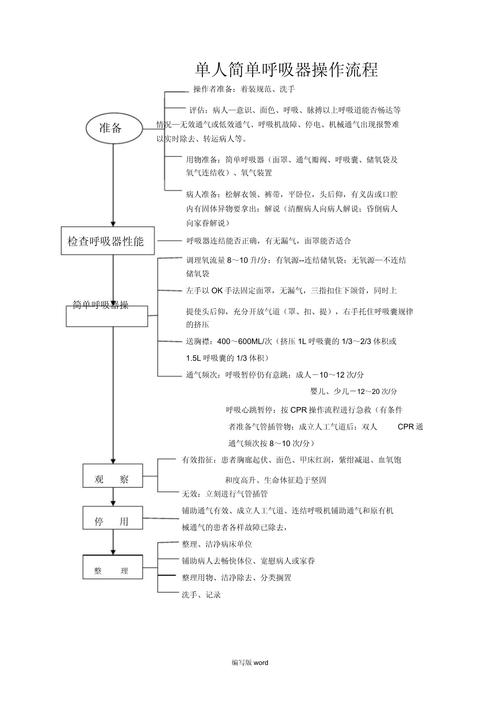 简易呼吸器的处理措施_简易呼吸器的禁忌症有_简易呼吸器的使用方法及注意事项