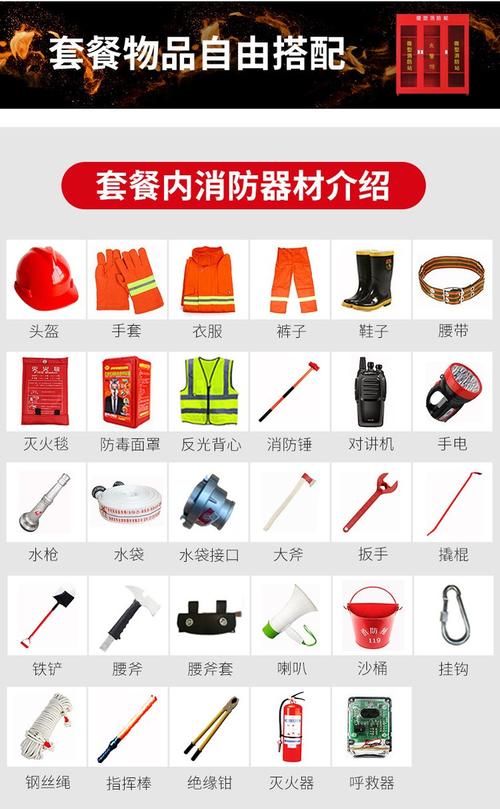 消防箱配备要求_消防员装备箱_消防队装备柜